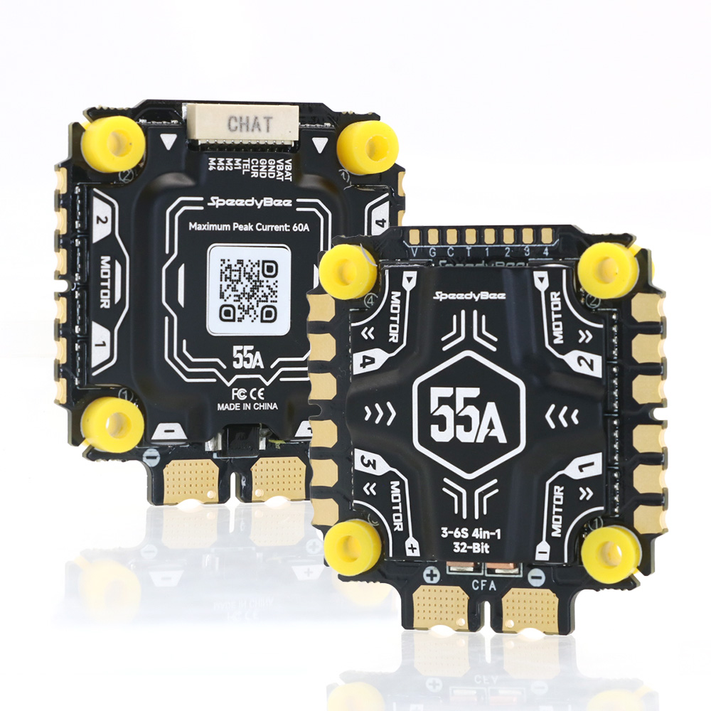 SpeedyBee F405 V5 OX32 55A 30x - Foxeer Reaper F4 128K 65A Esc recension och pris